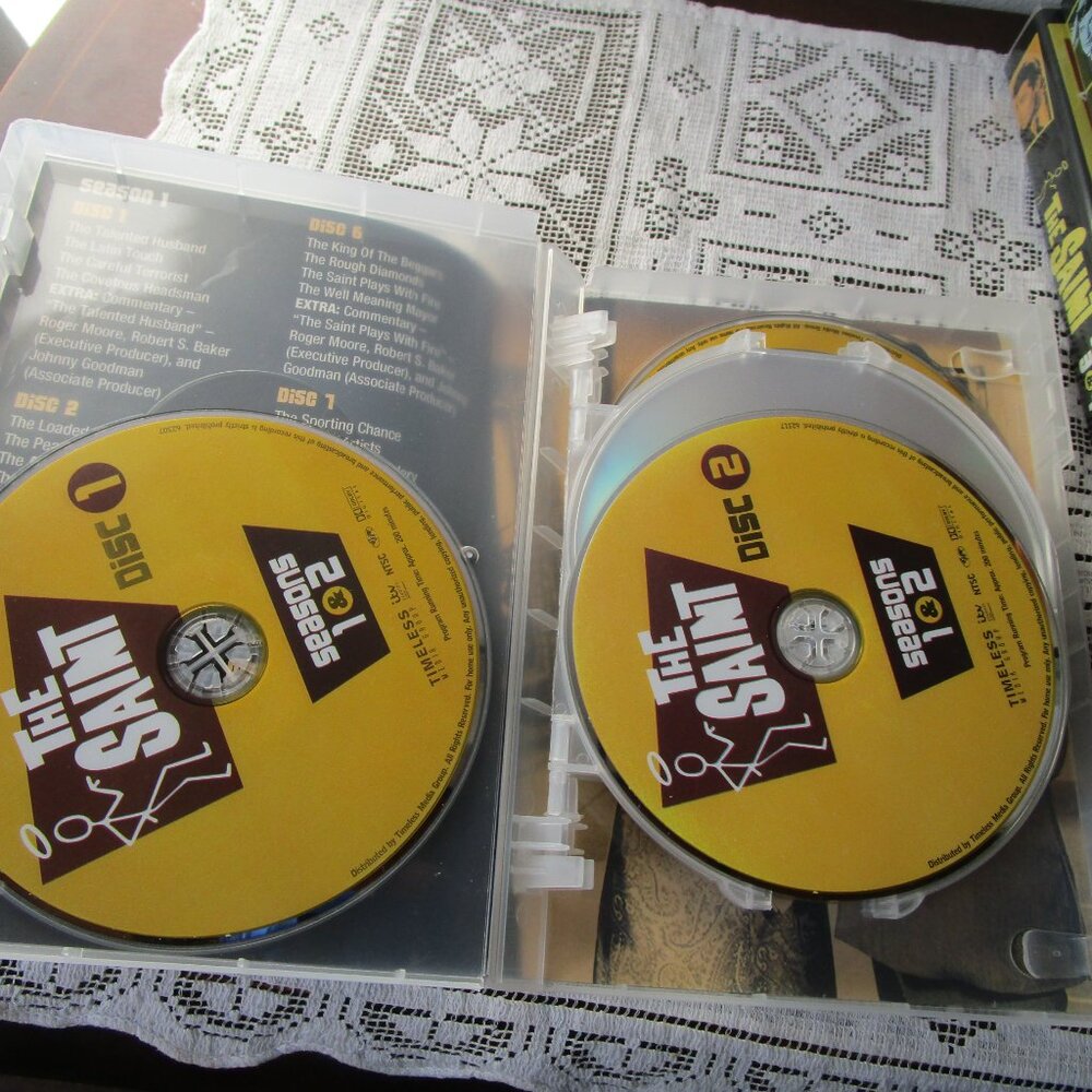 The Saint with Roger Moore (007). The complete series 33 DVD disc set. - Picture 3 of 9